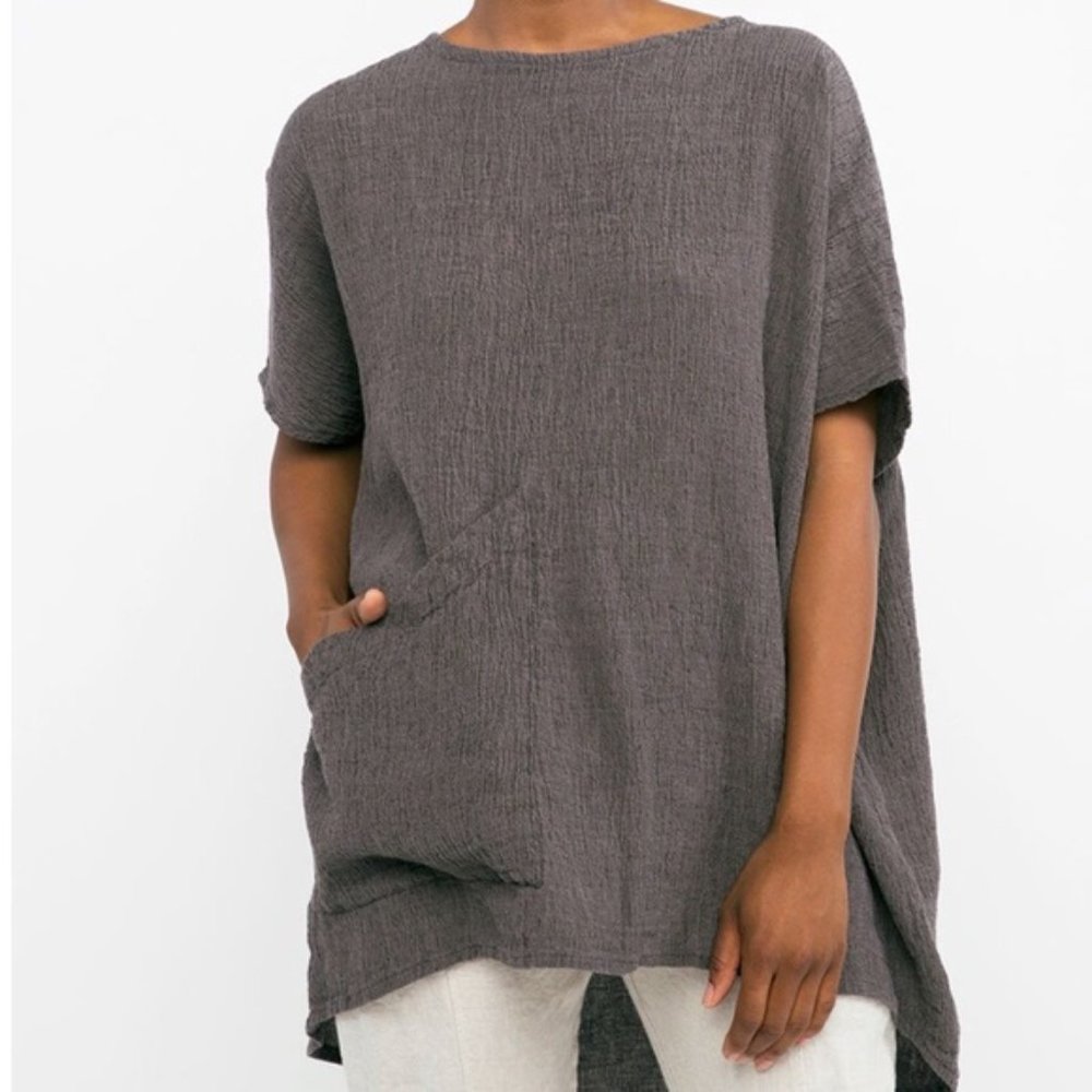 Elizabeth Suzann Harper Tunic in Linen Gauze